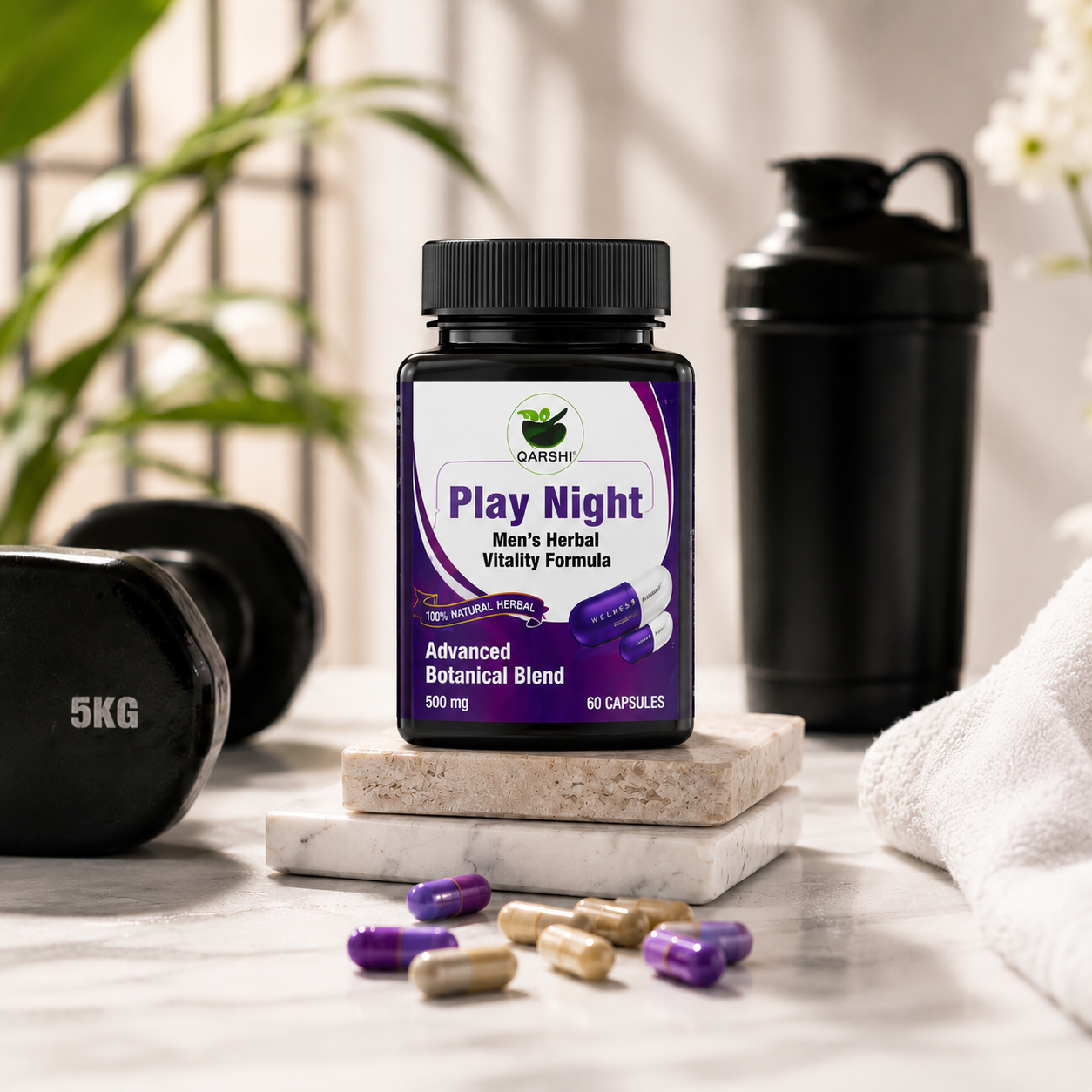 Boost Your Confidence Naturally with QARSHI Play Night Herbal Capsules