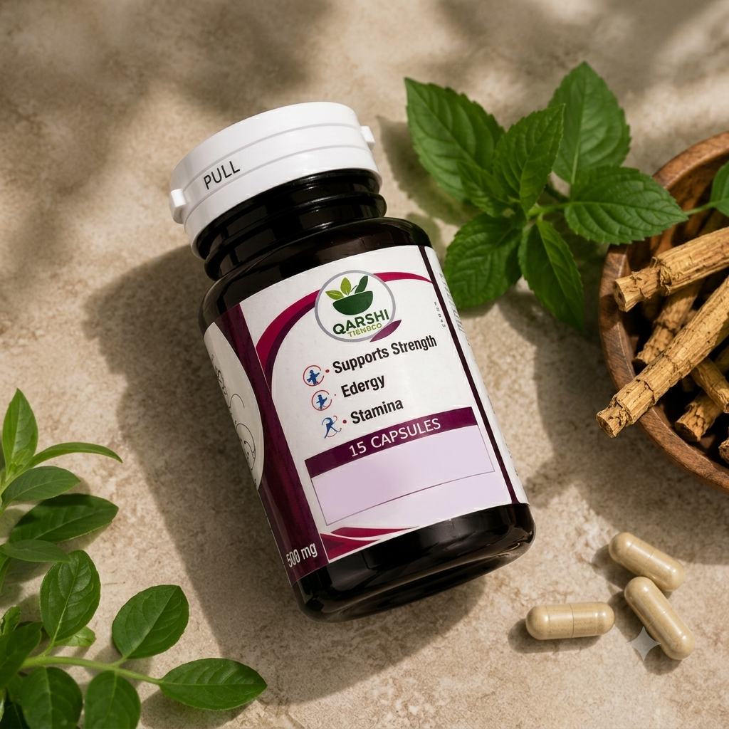 Unlock Natural Vitality with QARSHI Herbal Capsules